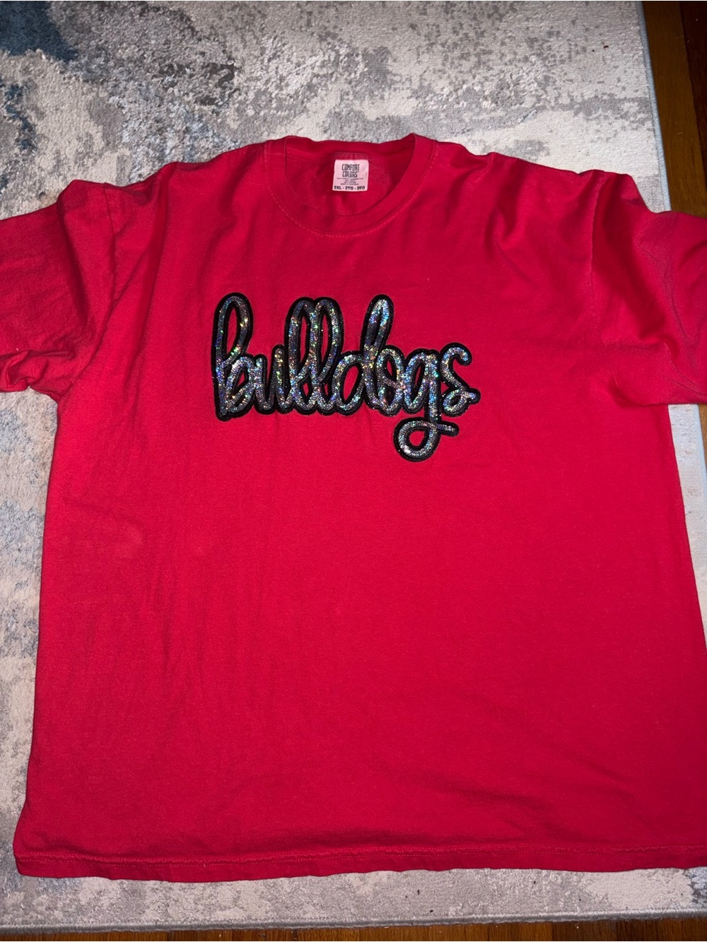 Comfort Colors Red Crewneck T-Shirt